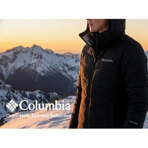 Columbia Heavenly Jacket Omni-Heat Puffer Black Medium